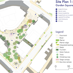 Site Plan view Garden Square